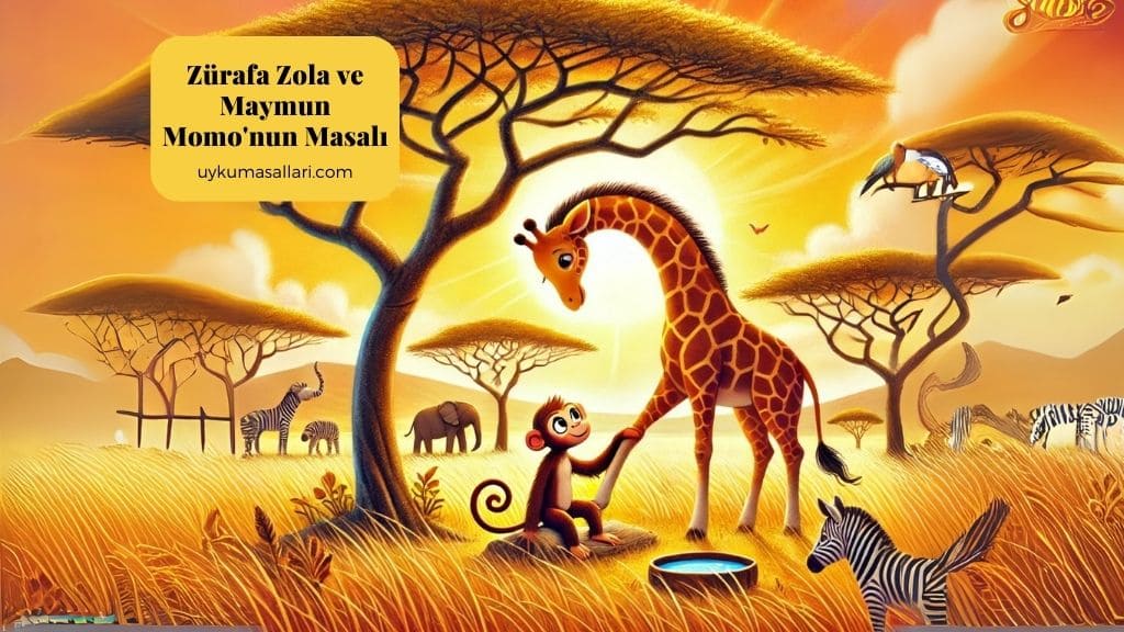 Zürafa Zola ve Maymun Momo’nun Masalı